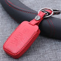 Personalized Genuine Leather Auto Key Bags Smart for Land Rover Range Rover - Red