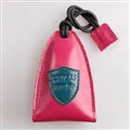 Special Universal Genuine Leather Oil Wax Auto Key Bags - Pink