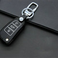 Cheap Genuine Leather Auto Key Bags Fold for Audi R8 - Black