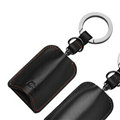 High Quality Genuine Leather Car Key Bags Smart for Audi Q5 - Red