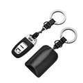 High Quality Genuine Leather Car Key Bags Smart for Audi Q5 - White