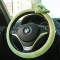 Princess Bowknot Lace Universal Car Steering Wheel Covers 15 inch 38CM - Green