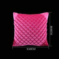 1pcs Diamond Plush Car Arms Pillows Support Lumbar Cushion Auto Interior Decoration - Rose