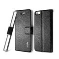 IMAK Slim leather Case support Holster Cover for iPhone 7S - Black