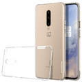 Classic Nillkin Nature TPU Shield Back Soft Cases Skin Covers for OnePlus 7 - White