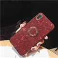 Diamond Shining Silicone Soft Case Shell Cover for Samsung Galaxy S9 Plus S9+  - Red