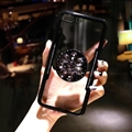 Diamond Silicone Soft Case Shell Cover for Samsung Galaxy S8 - Black