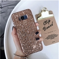 Leopard Matte Silica Gel Shell TPU Shield Back Soft Cases Skin Covers for Samsung Galaxy S8 - Golden