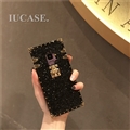 Luxury Crystal Silicone Soft Case Protective Shell Cover for Samsung Galaxy S8 - Black
