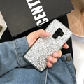 Luxury Crystal Silicone Soft Case Shell Cover for Samsung Galaxy S9 Plus S9+ - Silver