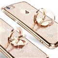 Luxury Rhinestone Holder Soft Case Protective Shell Cover for Samsung Galaxy S9 - Gold