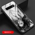 Sexy Male Mirror Surface Silicone Glass Covers Protective Back Cases For Samsung Galaxy S10 - 06