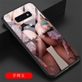 Sexy Male Mirror Surface Silicone Glass Covers Protective Back Cases For Samsung Galaxy S10 Lite S10E - 05