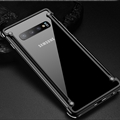 Ultrathin Cases Metal Cover Bumper Frame Protective Shell for Samsung Galaxy S10 - Black