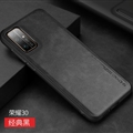 Business Ultrathin Leather Back Cases Holster Covers For Huawei Honor 30 Pro+ - Black