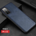Business Ultrathin Leather Back Cases Holster Covers For Huawei Honor 30 Pro+ - Blue