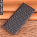 Classic Real Leather Flip Cases Genuine Holster Covers For Samsung Galaxy F52 5G - Straw Coffee
