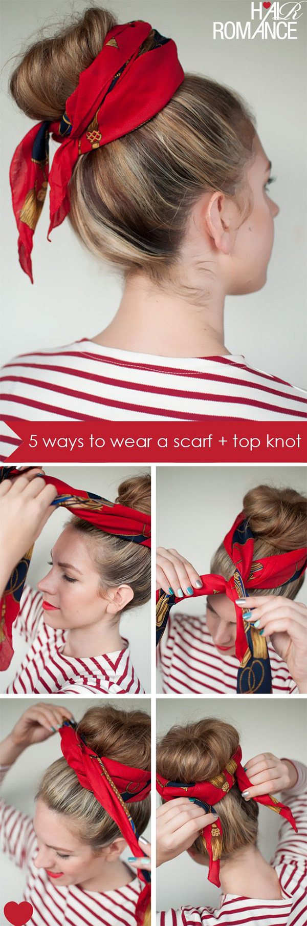 how to wear a scarf