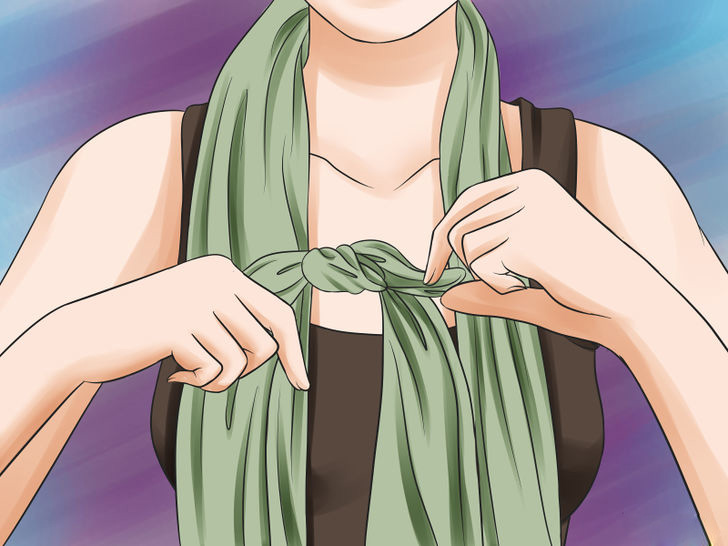 Image titled Tie a Scarf Around the Neck Step 15