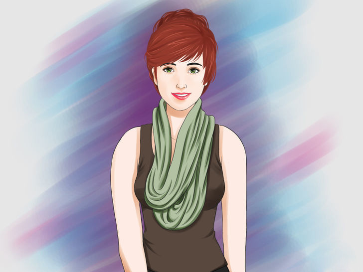 Image titled Tie a Scarf Around the Neck Step 17