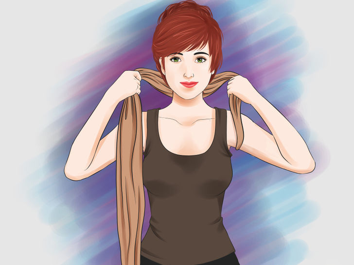 Image titled Tie a Scarf Around the Neck Step 9