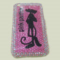 New Pink Panther Bling Crystal Diamond Rhinestone Cover Case for Apple iPhone 3G 3GS