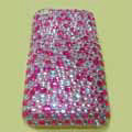 Brand New Fashion Pink Bling Crystal Diamond Plastic Hard Case For Apple iphone 3G 3Gs