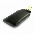 Meritalli Luxurious Genuine Leather Protective Sleeve for iPhone 3G / 3GS /4G / 4S