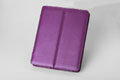 Scaffolding iPad Leather Case Bookstyle Pin pattern Briefcase Purple