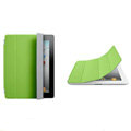 Miraculous magnetic wake smart cover for iPad 2 / The New iPad - Green