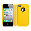 NEW 100% Ice cream Ultra-thin case for iphone 4- yellow