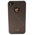 Brand new Ultra-thin scrub case for iphone 4 - brown