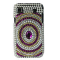 Brand New Leopard bling crystal case for Samsung i9000