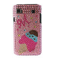 Brand New pink series crystal case for Samsung i9000 - EB002