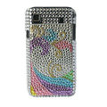 Brand New Rainbow Series bling crystal case for Samsung i9000 - EB004