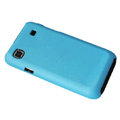 Ultra-thin scrub color covers for Samsung i9000 - blue