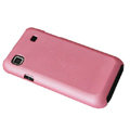 Ultra-thin scrub color covers for Samsung i9000 - pink