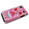 Bling crystal for Samsung i9000 case - pink EB013