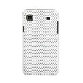 Mesh Hard Case Cover For Samsung i9000 - white