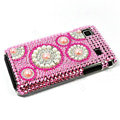 Bling crystal for Samsung i9000 case - pink EB015