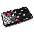 Bowknot bling crystal for Samsung i9000 case