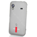 Capdase Silicone Case For Samsung S5830 - Transparent White