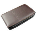 Simple leather case for HTC G8 - brown