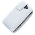 Simple leather case for HTC G8 - white