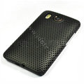 Mesh Hard Case For HTC Desire HD G10 - black