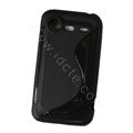 Silicone case for HTC G11 - black
