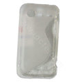 Silicone case for HTC G11 - white