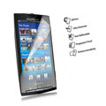 screen protective anti-fingerprint film for Sony Ericsson X10