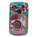 National wind Color covers for Blackberry 9700 - blue