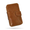 Springhk leather case for Motorola MB525 - brown